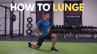 The ONLY Way You Should Be Doing Lunges Build GREAT Legs [upl. by Godwin]