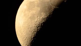 Celestron NexStar Evolution 8 wifi moon video [upl. by Adnaral]