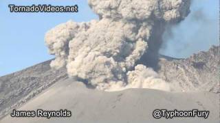 Amazing volcanic eruption video [upl. by Eladnwahs271]