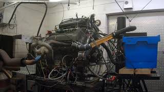 Mercedes Group C engine from a Sauber C9 amp C11 on the dyno [upl. by Goat717]