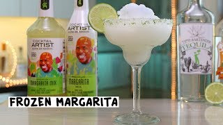 Cocktail Artist Frozen Margarita  Tipsy Bartender [upl. by Chapland]