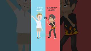 GUTER vs SCHLECHTER Schüler ⁉️shorts lernen schüler psychologie leben erfolgreich schule [upl. by Studdard594]