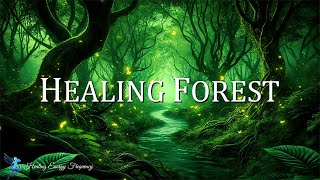 HEALING FOREST AMBIENCE  369Hz  639Hz Cleans the Aura and Space  Attract Prosperity Love amp Luck [upl. by Ragan46]