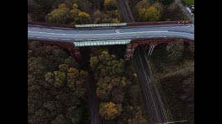 Gamesley Forest Glossop North Derbyshire  DJI Mini 2 [upl. by Haridan184]