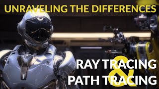 Ray Tracing vs Path Tracing Unraveling the Differences [upl. by Aldos]