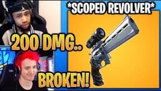 FORTNITE NEW SCOPED REVOLVER LIVE HINDI [upl. by Anytsirhc]