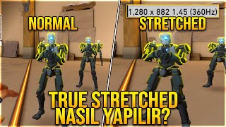 RAKİP BÜYÜYOR VALORANT TRUE STRETCHED NASIL YAPILIR Programsız [upl. by Goldsworthy965]