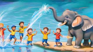 quotEk Pyara Haathi Fun and Adventure with Haathi Dada  Animated Jungle Song for Kids [upl. by Divadnoj85]