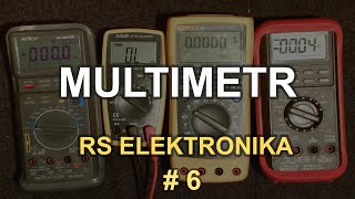 Multimetr  RS Elektronika  6 [upl. by Alliuqat842]