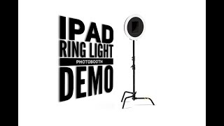 Ring Light Photo Booth Demo [upl. by Peterus190]