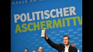 Politischer Aschermittwoch der CSU mit Markus Söder [upl. by Ainar203]