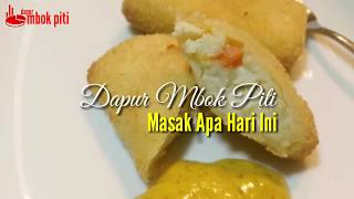 Risoles Creamy Ragout  kulit nya tipis dalam nya creamy yummy [upl. by Olonam435]