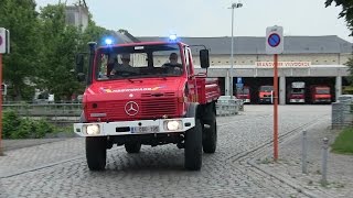 MercedesBenz Unimog  Brandweer Vilvoorde [upl. by Auqenahs359]