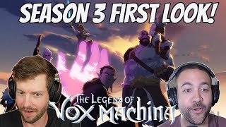 The Legend of Vox Machina Season 3  Exclusive Clip Reaction [upl. by Larkins]