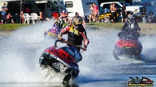 Courses de motoneige sur leau  Victoriaville  29 juillet 2017 [upl. by Refenej278]