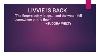 Eudora Welty Livvie is back [upl. by Waynant]