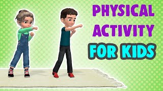 Physical Activities For Kids Get Active At Home [upl. by Assenaj]