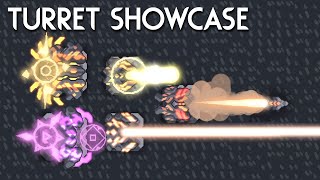 Mindustry v7 New Turret Showcase Early Access [upl. by Maxey]