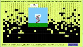 Evolution Simulator with Homologous Structures GONE BORING [upl. by Lleumas486]