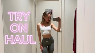 4K  Transparent Revealing Try On Haul 2024 Leggings  Get Ready With Me  No Bra [upl. by Jan]