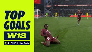 Top goals Week 12  Ligue 1 Uber Eats  20232024 [upl. by Sirmons863]