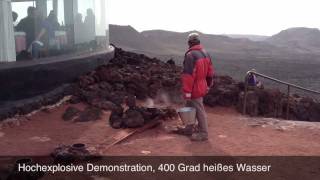 Timanfaya Nationalpark  Lanzarote Kanaren [upl. by Sorodoeht]