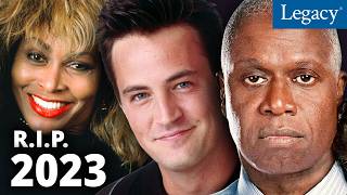 RIP 2023 Celebs Who Died  Year in Tribute [upl. by Olegnaed]