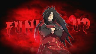 Madara Uchiha Edit  Funked Up edit ghost Amv Edit [upl. by Yror]