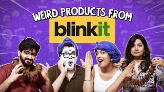 We Tried Weird Products From BLINKIT  Ok Tested [upl. by Marte922]