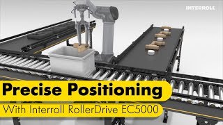 Precise Positioning with the new Interroll RollerDrive EC5000 [upl. by Menzies879]