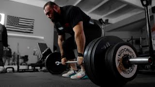 Deadlift 550 lbs for  reps  RomaSpider Novikov [upl. by Seniag]