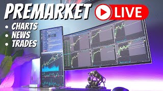 🔴 1128 PREMARKET LIVE STREAM  Still Rejecting The Highs  Need To Break This Channel on SPY [upl. by Heriberto]