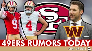 49ers Rumors On San Francisco SIGNING Robbie Gould  Steve Wilks amp Adam Peters LEAVING Niners [upl. by Ycniuq847]