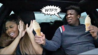 FLINCHING EVERYTIME MY BOYFRIEND TRIES TO TOUCH ME PRANK gone wrong [upl. by Kenn50]