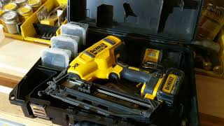 DeWalt DCN660 20v 16ga Cordless Finish Nail Gun  Nail Storage In Case Modification [upl. by Thunell]