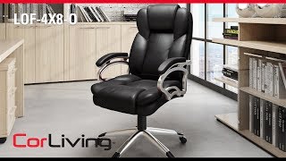 Executive Office Chair  Workspace Collection  CorLiving [upl. by Merete83]