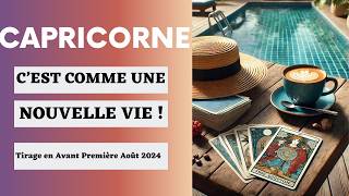 Capricorne Une Renaissance Inespérée  Tirage En Avant Première Août 2024 🔮 [upl. by Eisteb]