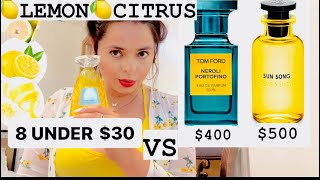 8 Cheap Lemon Citrus fragrances for less SUMMER lemon affordable perfume alternative review DUPES [upl. by Odlauso393]