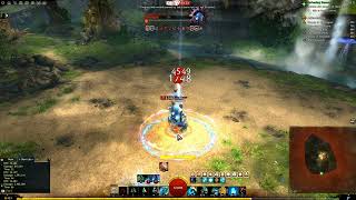 Guild Wars 2 BETA Pistol Guardian CondiWillbender PT 365k LowIntensity no infno BIS [upl. by Sucul]