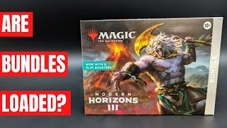 BUSTED Modern Horizons 3 Bundle Opening MTG Ships June 7th [upl. by Noynek]