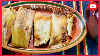 TAMALES DE PUERCO ESTILO ZACATECAS  TAMALES ROJOS ESTILO ZACATECAS [upl. by Adigirb]