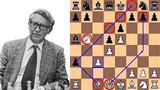 Vasily Smyslov vs Mikhail Botvinnik 1954  A Fast Pawn [upl. by Uriiah]