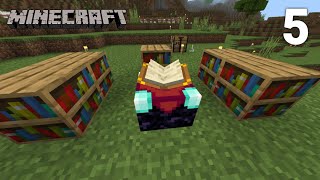 FINALLY I MADE MY ENCHANTMENT TABLE  MINECRAFT GAMEPLAY 5 [upl. by Eugenio353]