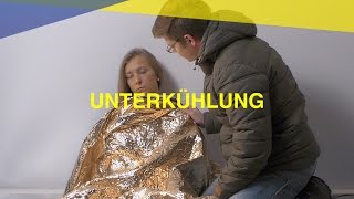 Unterkühlung  MAUS Erste Hilfe Kurs  Video Tutorial [upl. by Kirby316]