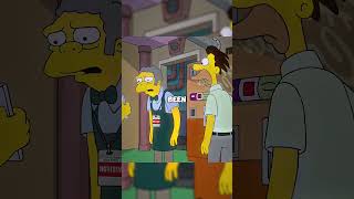 Homer and antiboose disease🤮🚱 shorts simpsons [upl. by Ennoval]