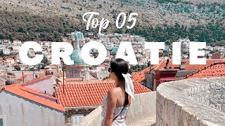 Top 05  Croatie  Visite des lieux incontournables en Croatie [upl. by Elocen]