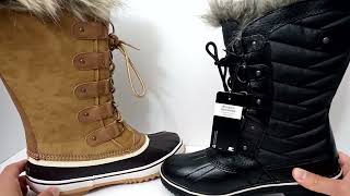 Sorel Tofino II Womens Winter Boot VS Sorel Joan of Arctic  JBU Winter Boots Identical to Sorel [upl. by Eillam]