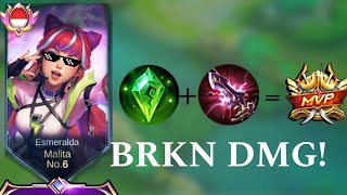 THE BEST ROTATION AS EXLANER AND BROKEN DAMAGE RECOMMENDED ESMERALDA BEST BUILD [upl. by Thedrick374]