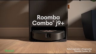 Nuevo Roomba Combo® j9 con estación de vaciado y llenado automático  iRobot [upl. by Zzahc771]