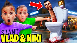 YouTubers Who Found SKIBIDI TOILETEXE IN REAL LIFE VLAD AND NIKI [upl. by Eiryk]